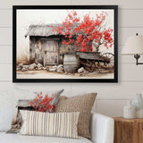 Barn Rustic Elegance II - Architecture Canvas Wall Art