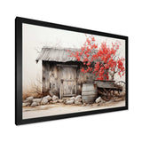 Barn Rustic Elegance II - Architecture Canvas Wall Art