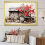 Barn Rustic Elegance II - Architecture Canvas Wall Art