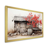 Barn Rustic Elegance II - Architecture Canvas Wall Art