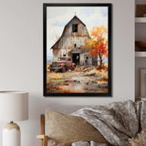 Barns Rustic Charm IX - Architecture Canvas Wall Art