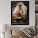 Barns Rustic Charm X - Architecture Canvas Wall Art