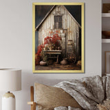 Barns Rustic Charm X - Architecture Canvas Wall Art