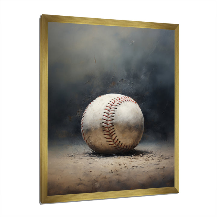 Baseball Subtle Strikeout - Sport Baseball Canvas Wall Art