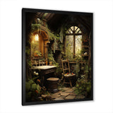 Bathroom Rustic Woodland Retreat IV - Humor Canvas Wall Art