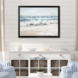 Beach Minimalism Landscape III - Coastal Canvas Wall Art