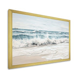 Beach Minimalism Landscape III - Coastal Canvas Wall Art