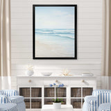 Beach Photo Tranquil Waters I - Coastal Canvas Wall Art