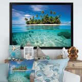 Beach Photo Tropical Escape V - Coastal Canvas Wall Art