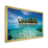 Beach Photo Tropical Escape V - Coastal Canvas Wall Art