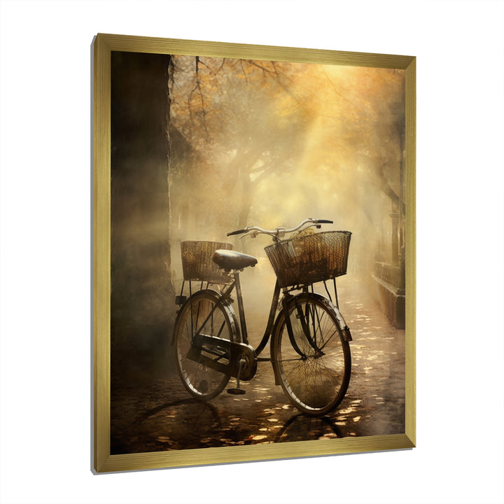 Bicycle Atmospheric Rides An I - Bicycle Canvas Wall Art