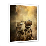 Bicycle Atmospheric Rides An I - Bicycle Canvas Wall Art