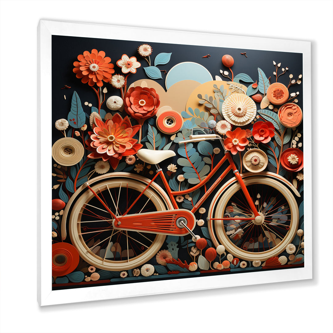 Bicycle  Bliss I - Bicycle Canvas Wall Art