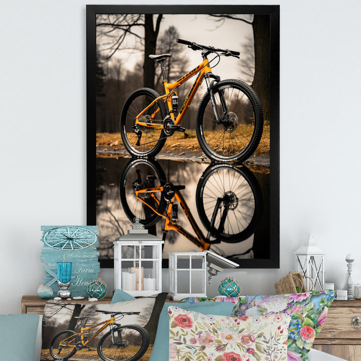 Bicycle  Reflections I - Bicycle Canvas Wall Art