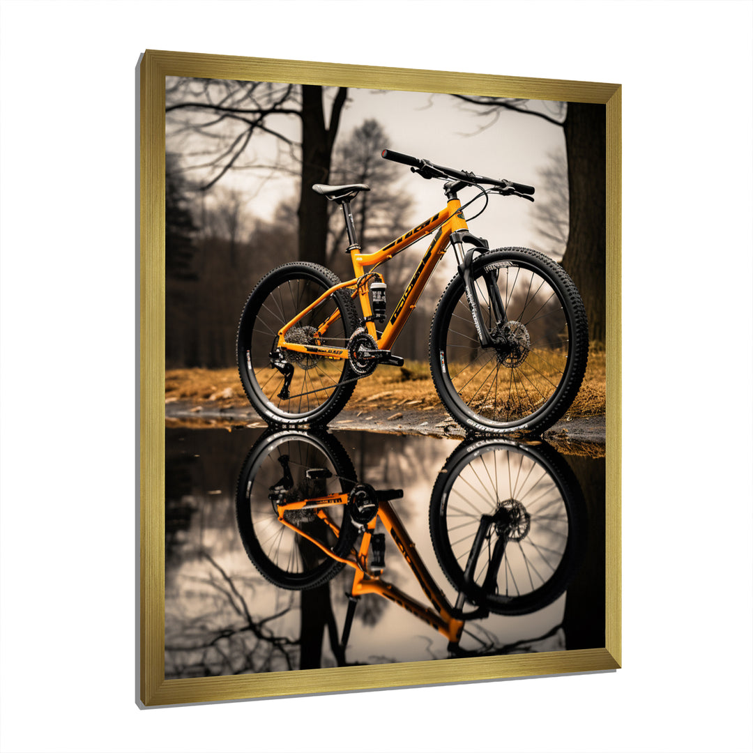 Bicycle  Reflections I - Bicycle Canvas Wall Art