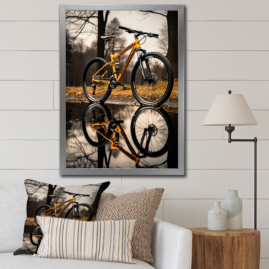 Bicycle  Reflections I - Bicycle Canvas Wall Art