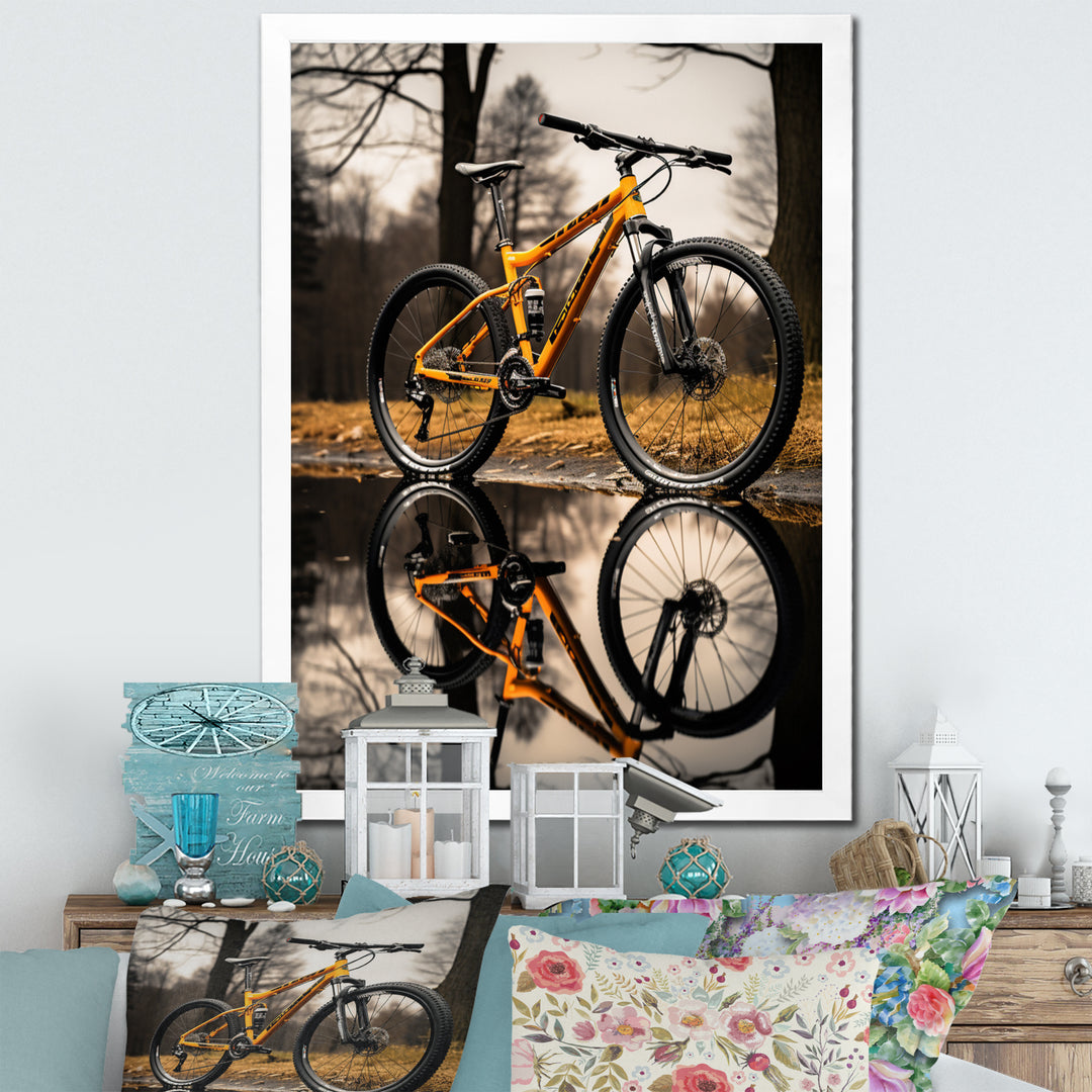 Bicycle  Reflections I - Bicycle Canvas Wall Art