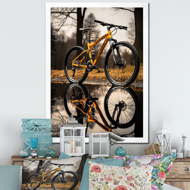 Bicycle  Reflections I - Bicycle Canvas Wall Art