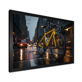 Bicycle City Cycling - Bicycle Canvas Wall Art