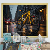 Bicycle City Cycling - Bicycle Canvas Wall Art