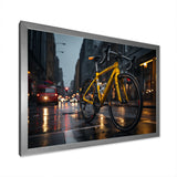 Bicycle City Cycling - Bicycle Canvas Wall Art