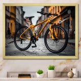 Bicycle Cityscape Escape - Bicycle Canvas Wall Art