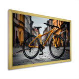 Bicycle Cityscape Escape - Bicycle Canvas Wall Art