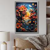 Bicycle Colorful Ride - Bicycle Canvas Wall Art