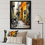 Bicycle Cycle City - Bicycle Canvas Wall Art