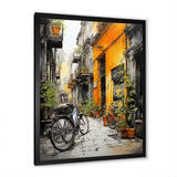 Bicycle Cycle City - Bicycle Canvas Wall Art