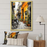 Bicycle Cycle City - Bicycle Canvas Wall Art
