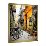 Bicycle Cycle City - Bicycle Canvas Wall Art