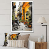 Bicycle Cycle City - Bicycle Canvas Wall Art