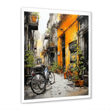 Bicycle Cycle City - Bicycle Canvas Wall Art