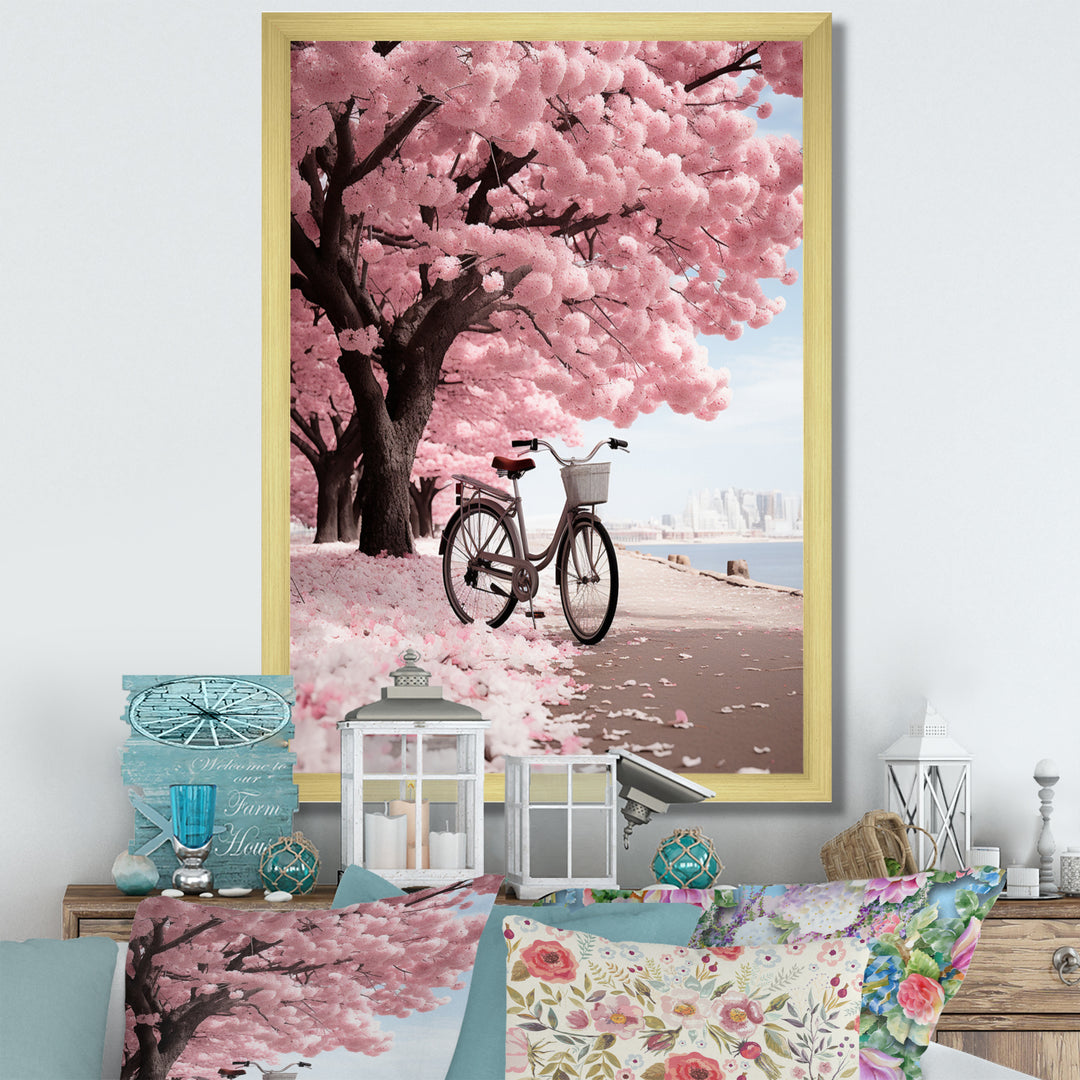 Bicycle Cycle Of Life I - Bicycle Canvas Wall Art