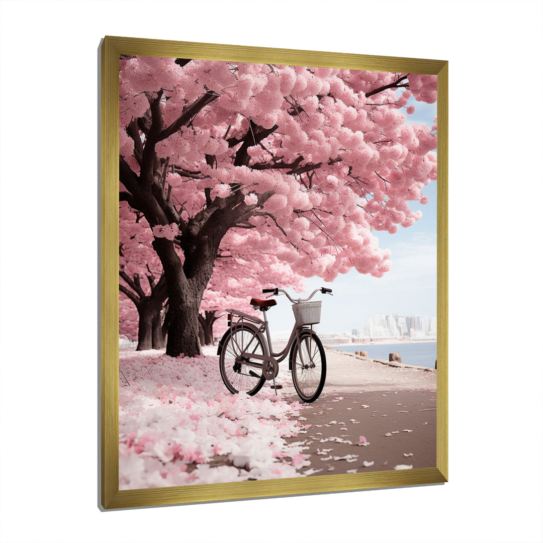 Bicycle Cycle Of Life I - Bicycle Canvas Wall Art