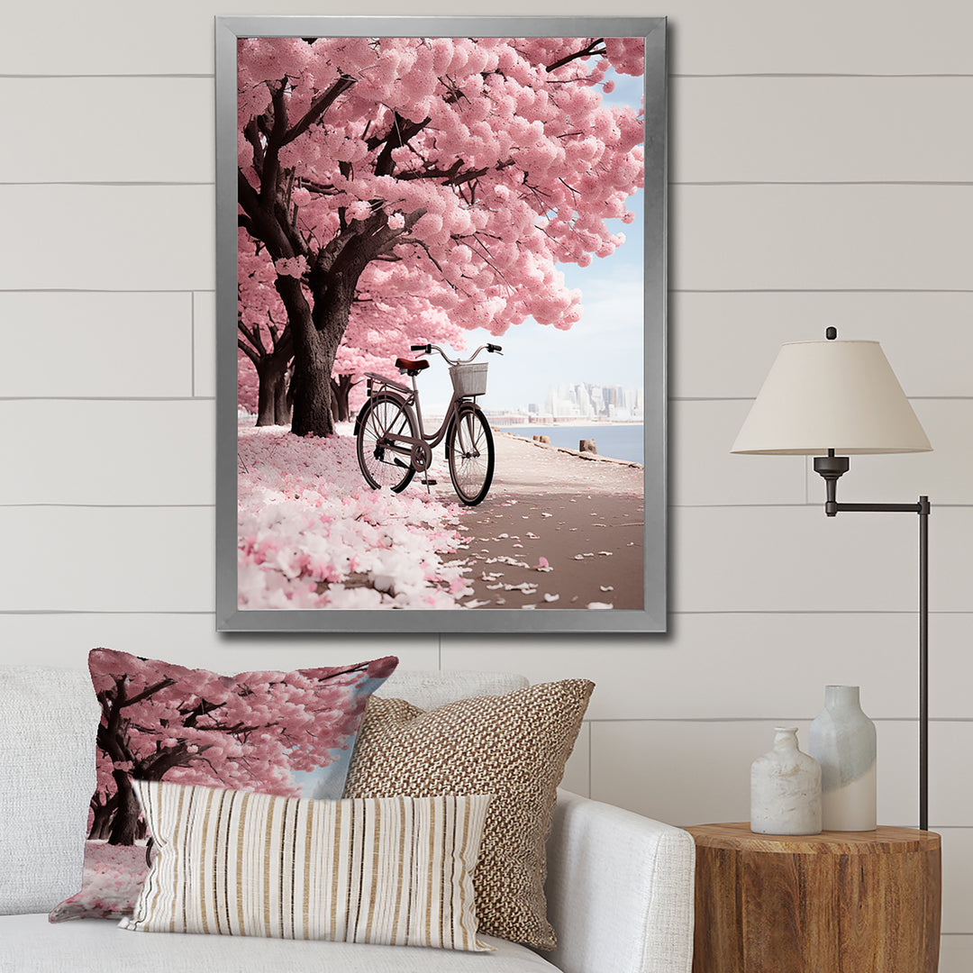 Bicycle Cycle Of Life I - Bicycle Canvas Wall Art
