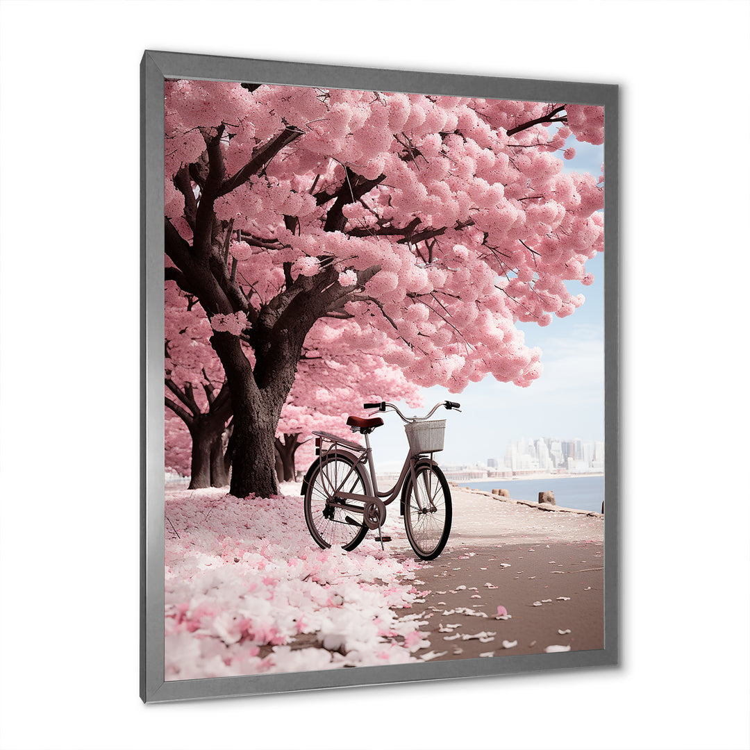 Bicycle Cycle Of Life I - Bicycle Canvas Wall Art