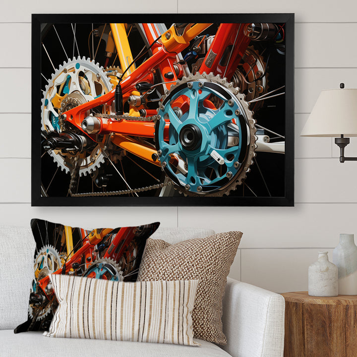 Bicycle Dynamic Perspectives - Bicycle Canvas Wall Art