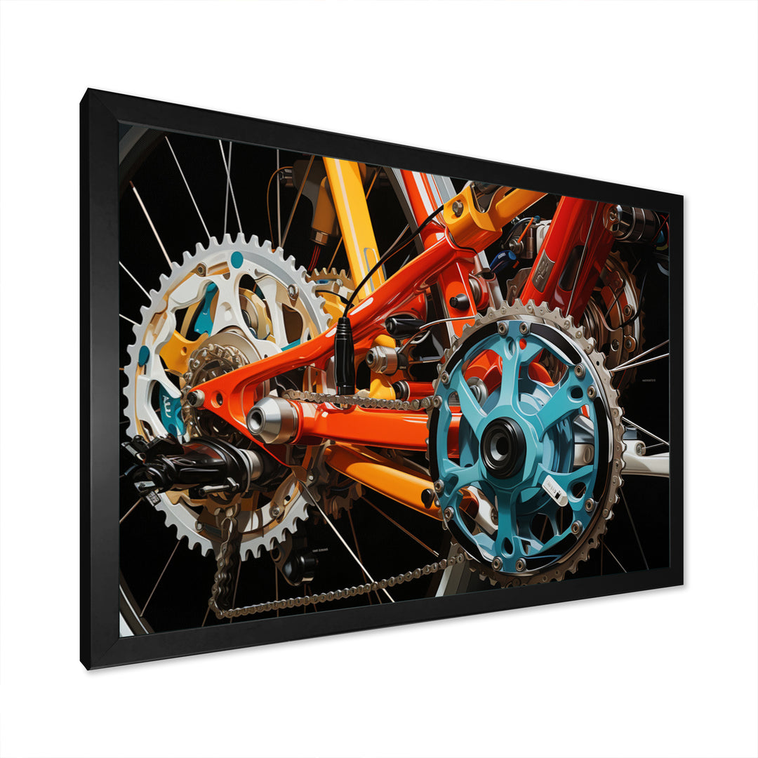 Bicycle Dynamic Perspectives - Bicycle Canvas Wall Art