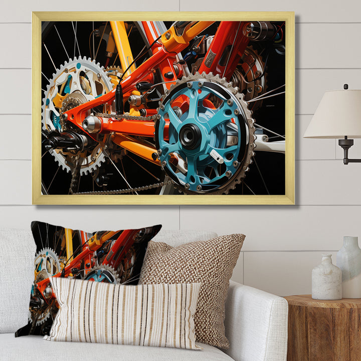Bicycle Dynamic Perspectives - Bicycle Canvas Wall Art