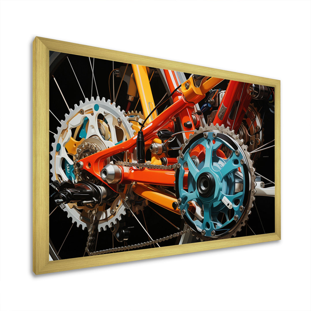 Bicycle Dynamic Perspectives - Bicycle Canvas Wall Art