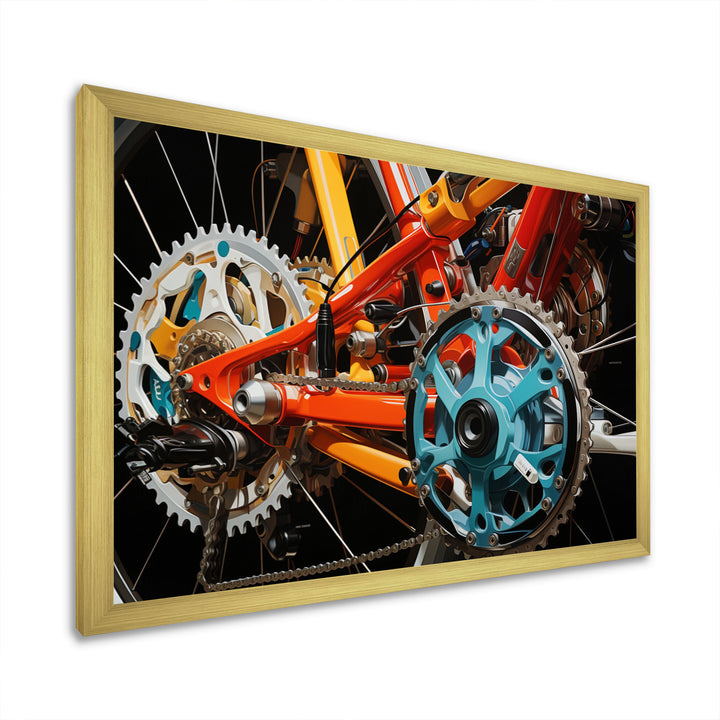 Bicycle Dynamic Perspectives - Bicycle Canvas Wall Art