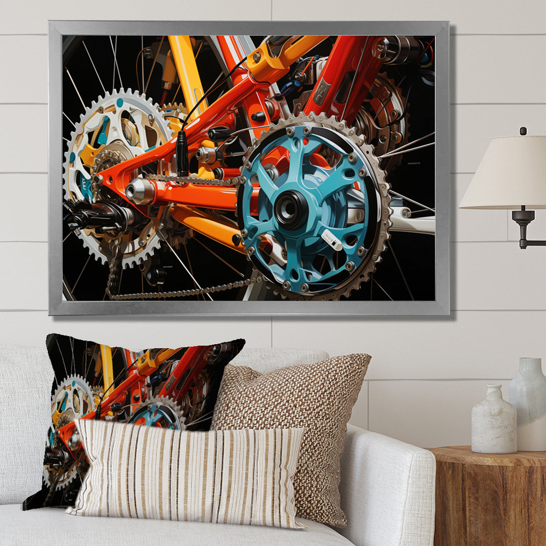 Bicycle Dynamic Perspectives - Bicycle Canvas Wall Art