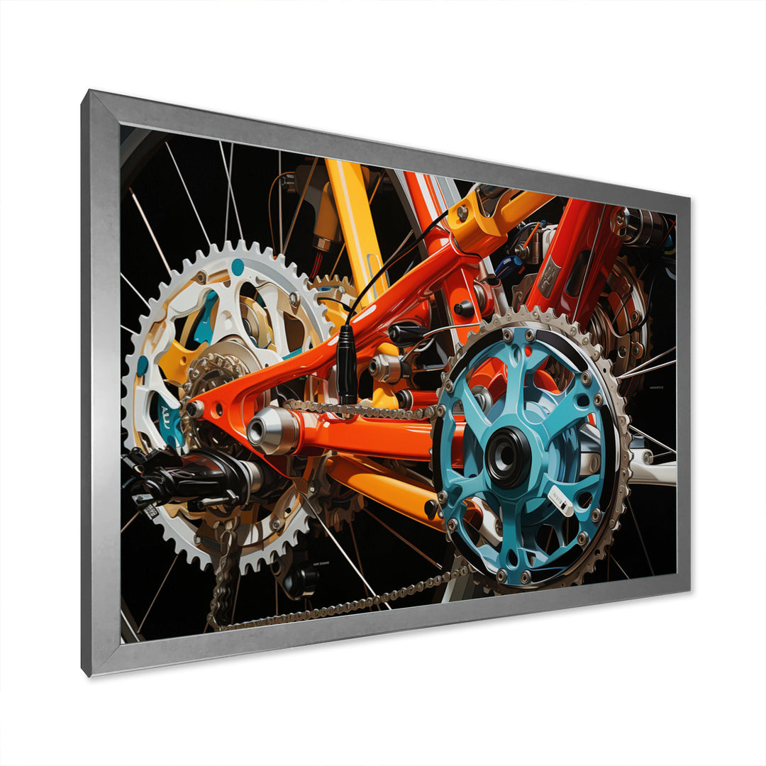Bicycle Dynamic Perspectives - Bicycle Canvas Wall Art