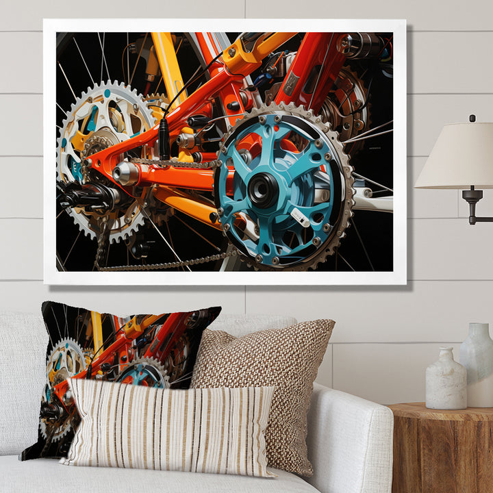 Bicycle Dynamic Perspectives - Bicycle Canvas Wall Art