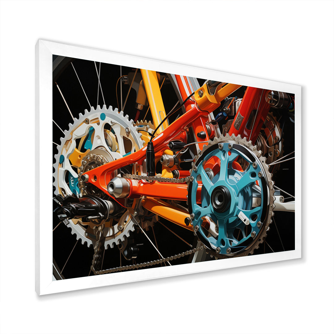 Bicycle Dynamic Perspectives - Bicycle Canvas Wall Art