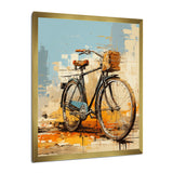 Bicycle Expressive Journeys An I - Bicycle Canvas Wall Art