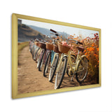 Bicycle Harmonious Cycling Paths - Bicycle Canvas Wall Art
