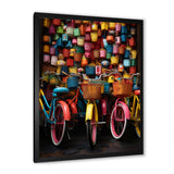 Bicycle Joyful Rides I - Bicycle Canvas Wall Art